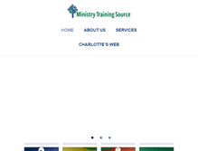 Tablet Screenshot of ministrytrainingsource.org